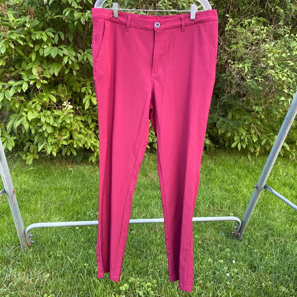 Red Golf Pants. 34 x 32